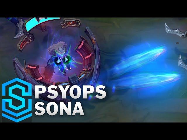 PsyOps Sona Skin Spotlight - League of Legends