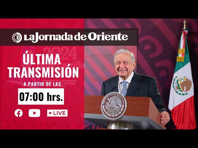 #EnVivo| Conferencia matutina del presidente Andrés Manuel López Obrador - 30 septiembre de 2024