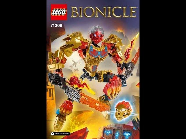 LEGO® Bionicle 71308 Таху Объединитель Огня. Инструкция по сборке