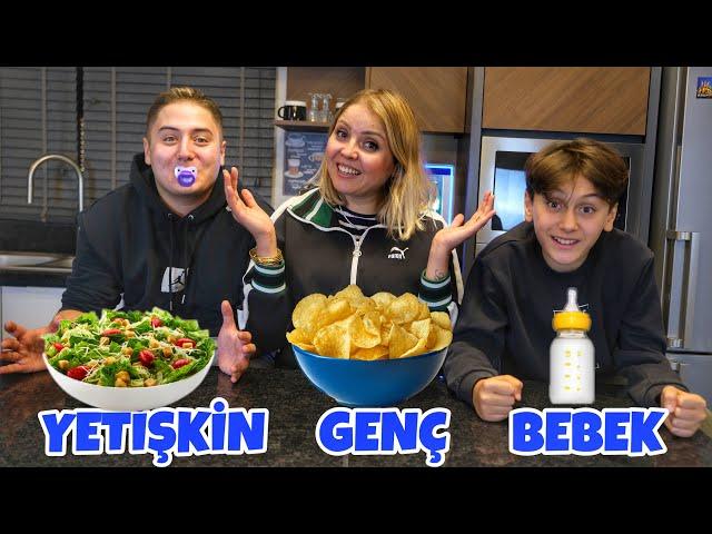 BEBEK , GENÇ veya YETİŞKİN YEMEK YARIŞMASI !?  ‍ ‍