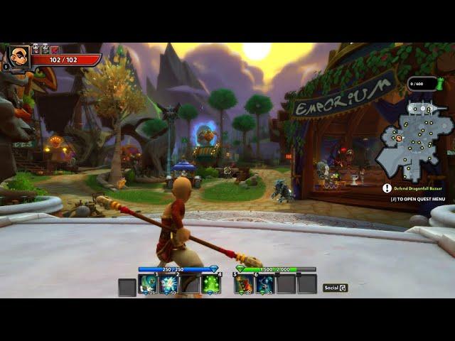 lets play Dungeon Defenders 2