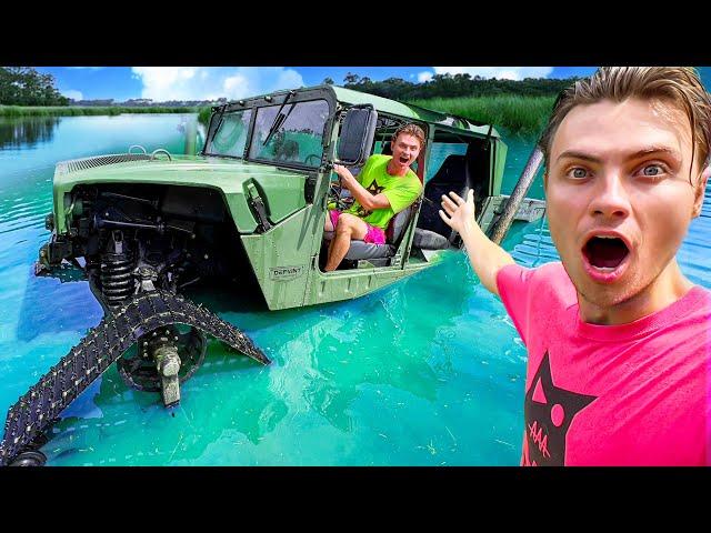 I DROVE A HUMMER 10ft UNDERWATER!!