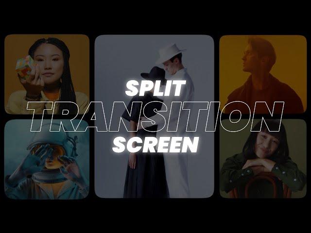 Epic SPLIT SCREEN Transition in Premiere Pro