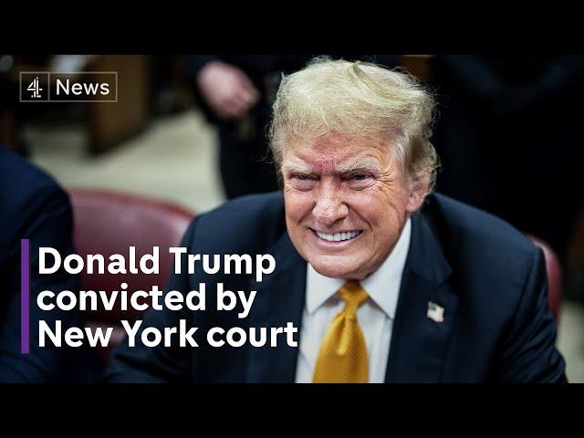 Donald Trump guilty on all counts - so what did he do?