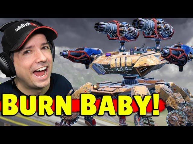 Do you even BURN BRO? War Robots Devourer Gameplay