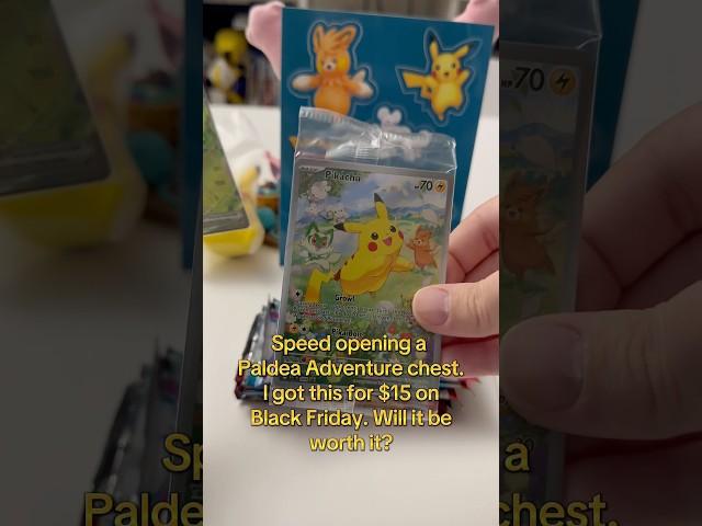 Opening a Paldea Adventure Chest! #pokemon #pokemontcg #pokemoncards