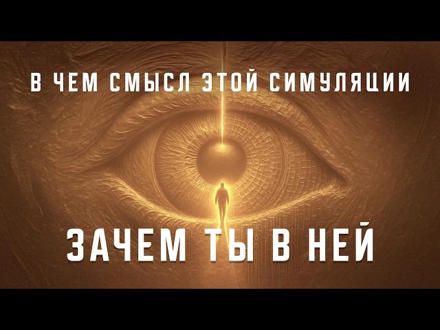 В ЧЕМ СМЫСЛ ЭТОЙ СИМУЛЯЦИИ. ЗАЧЕМ ТЫ В НЕЙ. ОТВЕТ ТЕБЯ УДИВИТ!