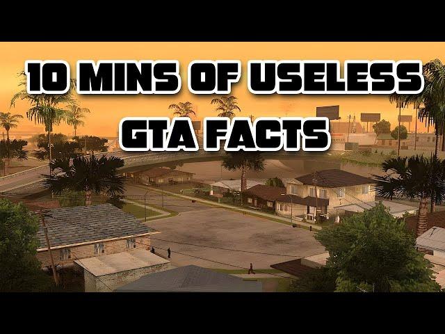 10 Minutes of Useless Information about GTA San Andreas