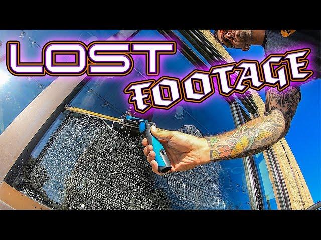 LOST WINDOW CLEANING FOOTAGE | STEVEO THE WINDOW CLEANER