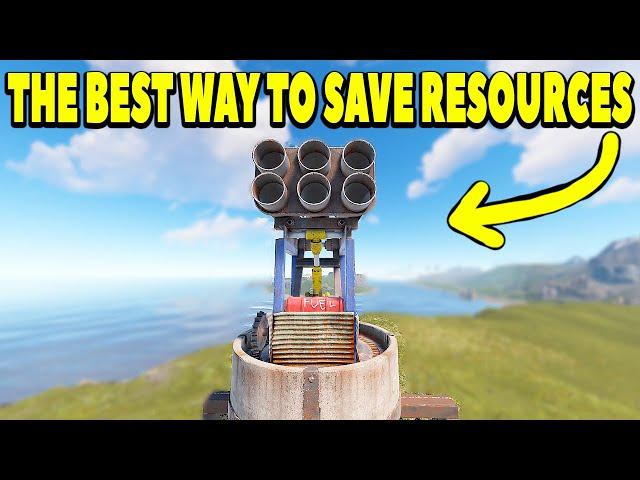 RUST - THE BEST WAY TO SAVE RESOURCES | RUST BUILDING TRIKS/TIPS 2022