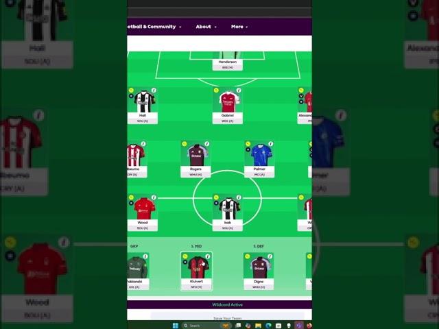 MY FPL WILDCARD TEAM SELECTION GAMEWEEK 23 | GW23 TEAM REVEAL | Fantasy Premier League Tips 2024/25