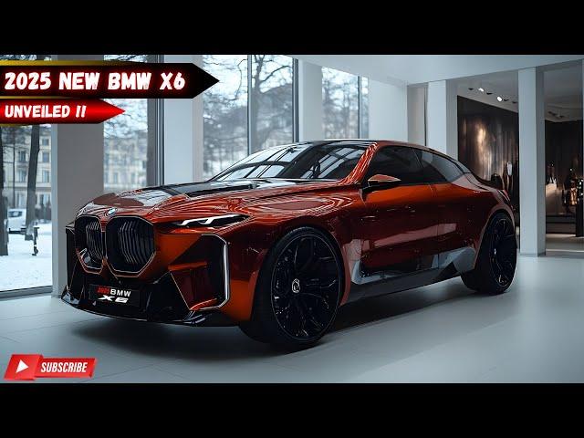 Unveiling the New 2025 BMW X6: New Features, Performance, and Design