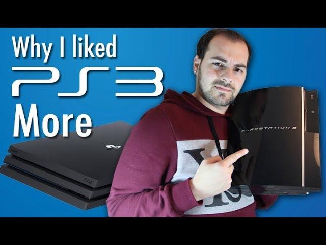 Why I Liked PS3 More Than PS4