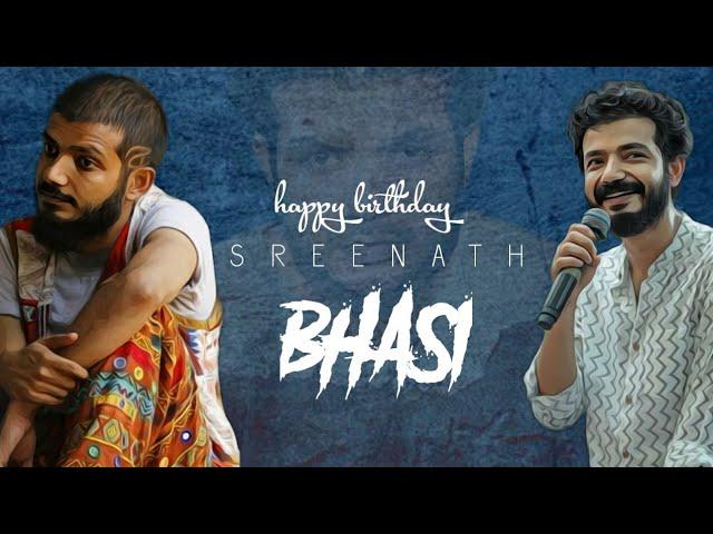 #birthday #bhasi #WhatsApp #status HAPPY BIRTHDAY  sreenath bhasi WhatsApp status. ️