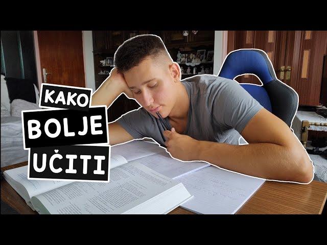 KAKO BOLJE UČITI? - SAVJETI KOJI ZAPRAVO RADE!