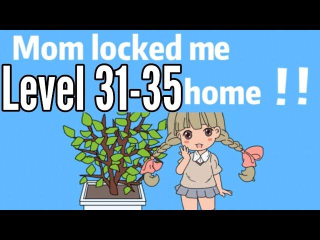 Mom Locked Me Home Day 31 32 33 34 35 Level Android iOS Walkthrough Solution Room Escape Game