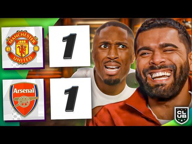 Man United END Arsenal's Title Hopes!  | Man Utd 1-1 Arsenal