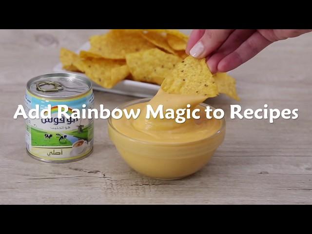 Rainbow Milk I Cheese Dip