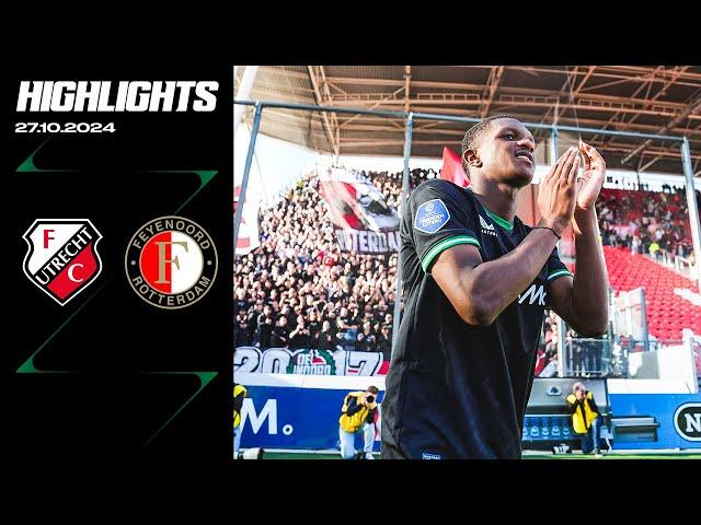 What a 𝐖-𝐖-𝐖-eek this was! | Highlights FC Utrecht - Feyenoord | Eredivisie 2024-2025