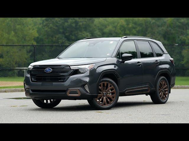 2025 Subaru Forester Sport Review - This Or A Forester Premium?