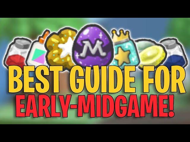 Best guide for Early Midgame! (bee swarm simulator)