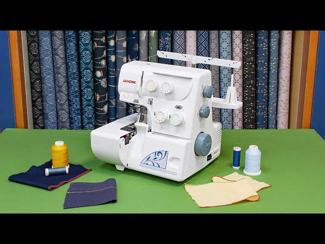 Janome 5052 - Обзор оверлока