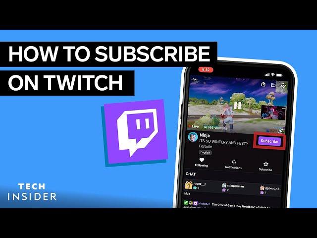 How To Subscribe On Twitch