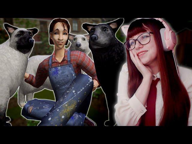 Ферма с "ОВЕЧКАМИ" || Европа: обзор кастомного городка The Sims 2