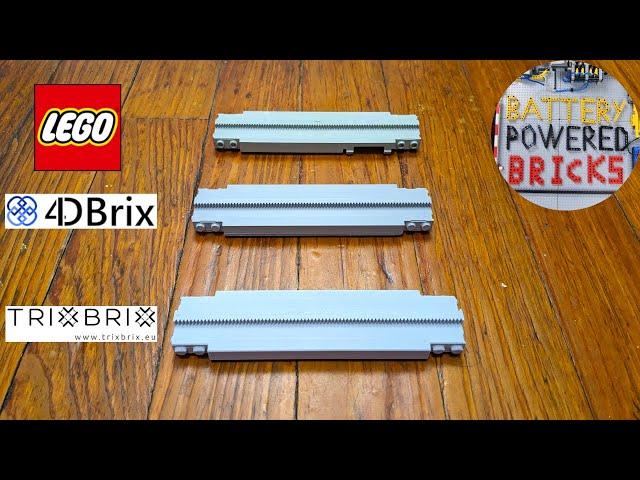 3rd party Lego monorail track comparison (Not sponsored)