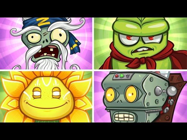 Plants vs. Zombies: Garden Warfare 2 - All Super Final Bosses Gameplay