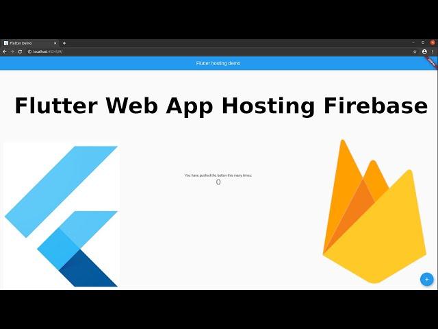 Flutter Web App Hosting on Firebase