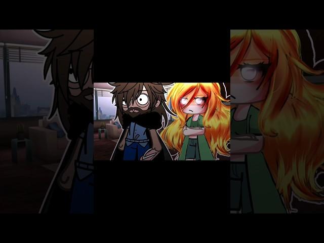 Herobrine is scared of his wife/ #gachatiktokcompilation #gachalife #gachatiktok #minecraft #gacha