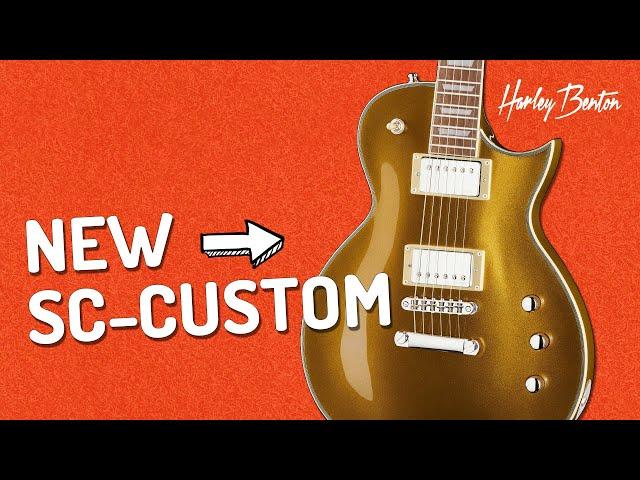 Harley Benton - SC-Custom III - Gold Top