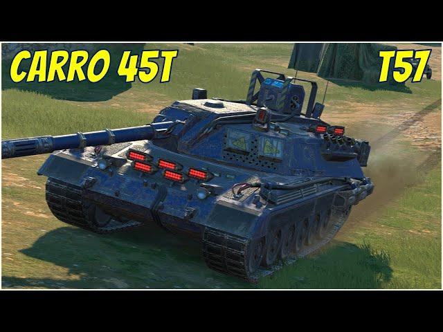 Carro 45t & T57 Heavy Tank ● WoT Blitz