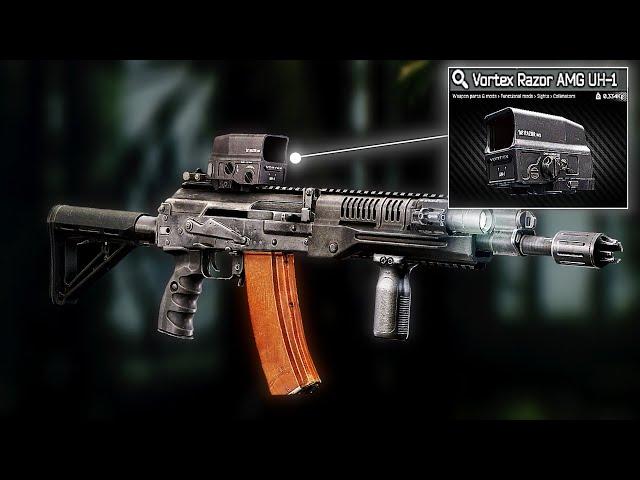 This is RPK-16 (Vortex Razor UH-1) - Escape From Tarkov