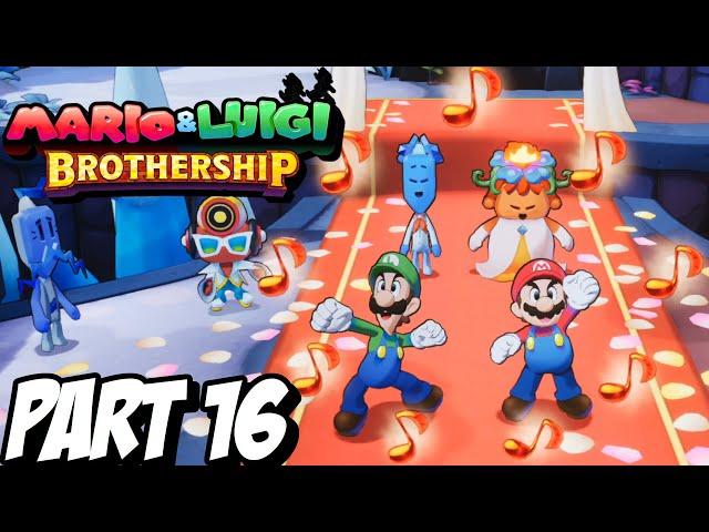 "THE WEDDING" MARIO & LUIGI: BROTHERSHIP Playthrough Gameplay Part 16 (Nintendo Switch)