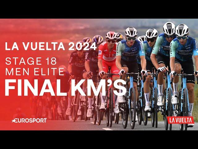 AMAZING PERFORMANCE!  | La Vuelta a España Stage 18 Final Kilometres | Eurosport Cycling