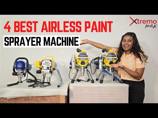 4 Best Airless Paint Spray Machine