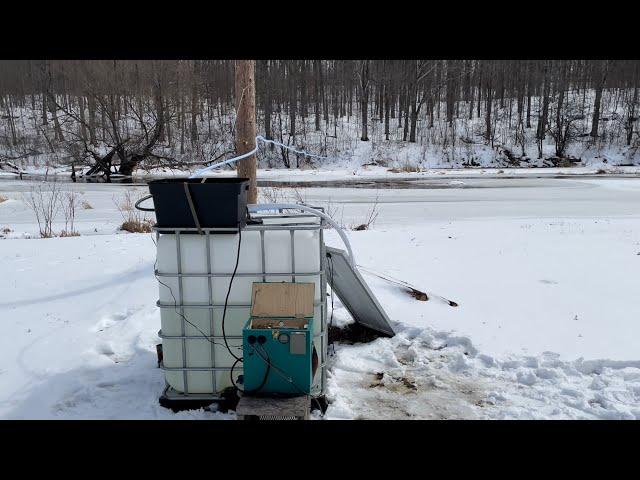 Making Maple Syrup - Easy Homemade Sap Vacuum Pump System