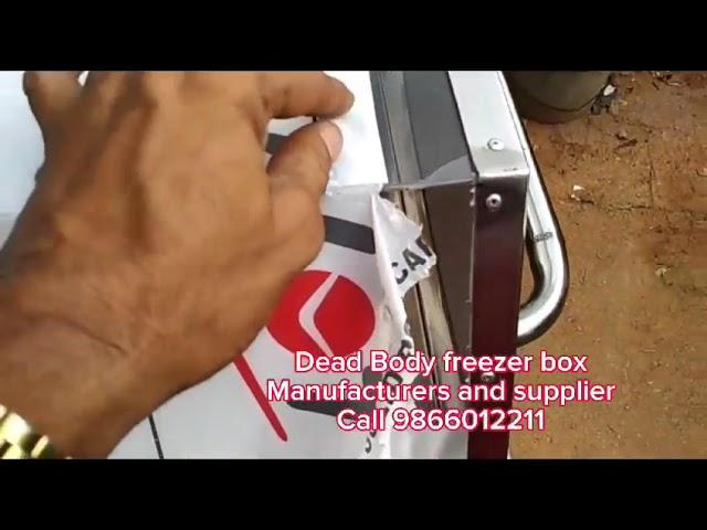 Mortuary Dead Body Freezer Box manufacturer & supplier in Hyderabad Telangana india .