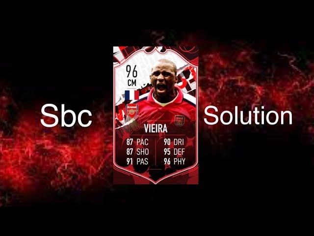 WORLD CHAMPION 1998 SBC | PATRICK VIEIRA | EASIEST WAY POSSIBLE | MADFUT 23 SBC SOLUTIONS