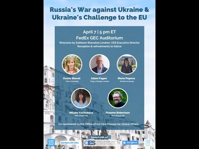 Russia's War Against Ukraine and Ukraine's Challenges to Europe