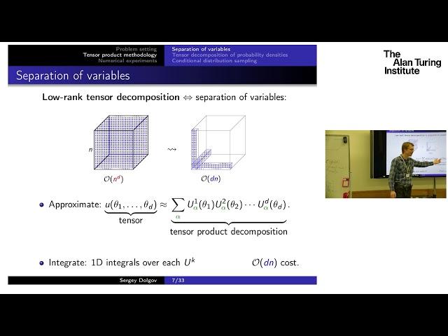 Tensor train algorithms for stochastic PDE problems – Sergey Dolgov, University of Bath