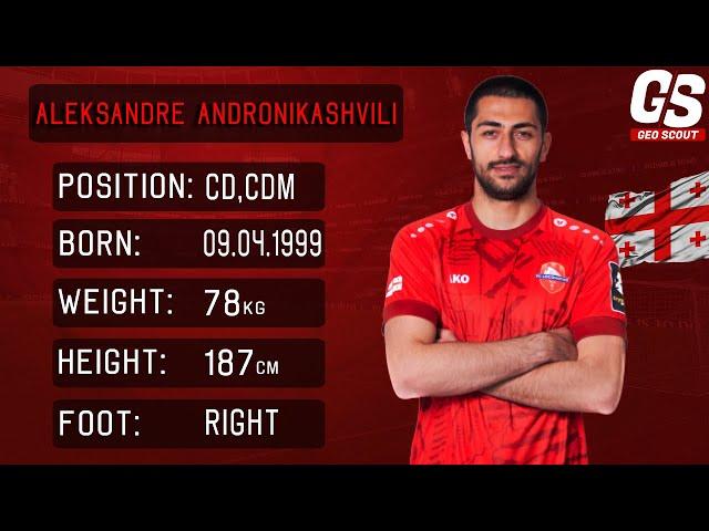 Aleksandre Andronikashvili ► Defensive Skills | 2022 ● HD