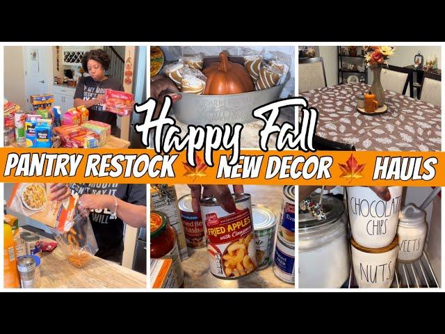 SUNDAY RESET | PANTRY RESTOCK | 2024 FALL DECOR