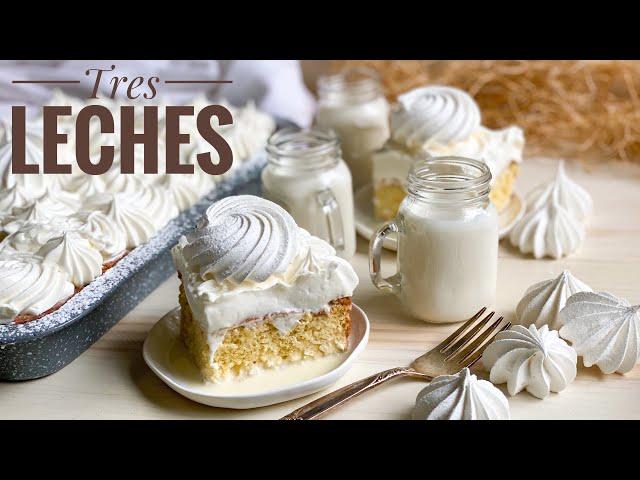 TRES LECHES SÚPER HUMEDO Y JUGOSO