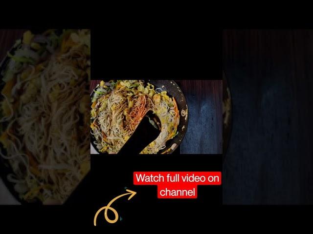 Chowmein | egg fried noodles how to cook #chowmein #eggnoodles #hakkanodles #shorts