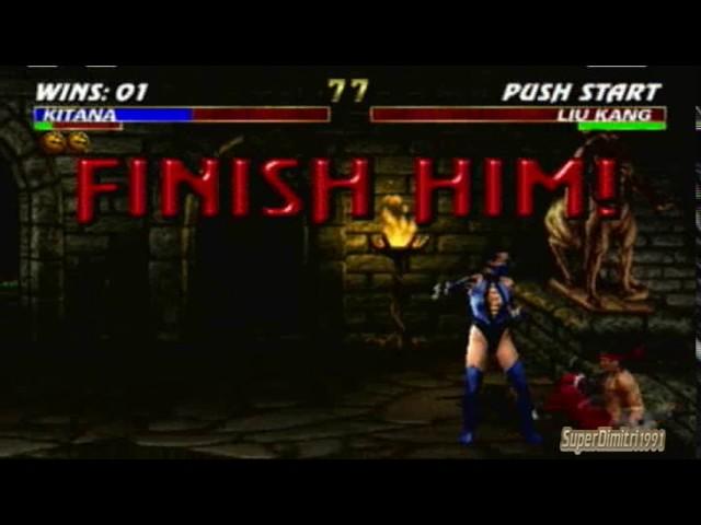 Ultimate Mortal Kombat 3-Kitana Arcade Ladder