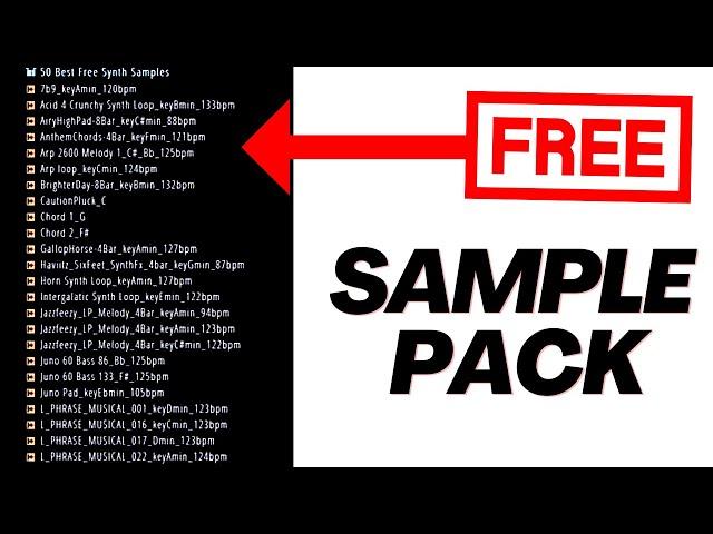 Free loops and Samples - Free Synth Samples | By LANDR