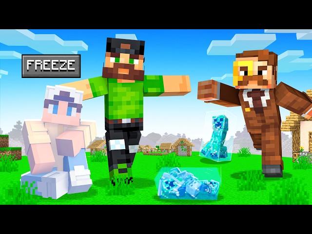 Impossible FREEZE TAG Battle in Minecraft